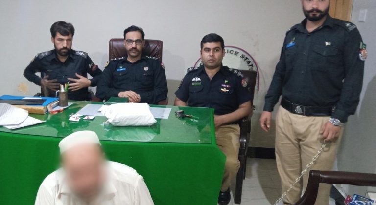 ایکسائز پولیس اسٹیشن پشاور ریجن کی ایک اور کامیاب کاروائی،  3600 گرام چرس برآمد